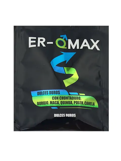 Potenciador Masc. Erqmax x 4 pastillas (Paquete x 12 Und)