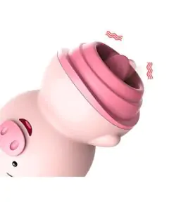 Alternative view of Lengua Vibradora Cerdito- Baterias de reloj