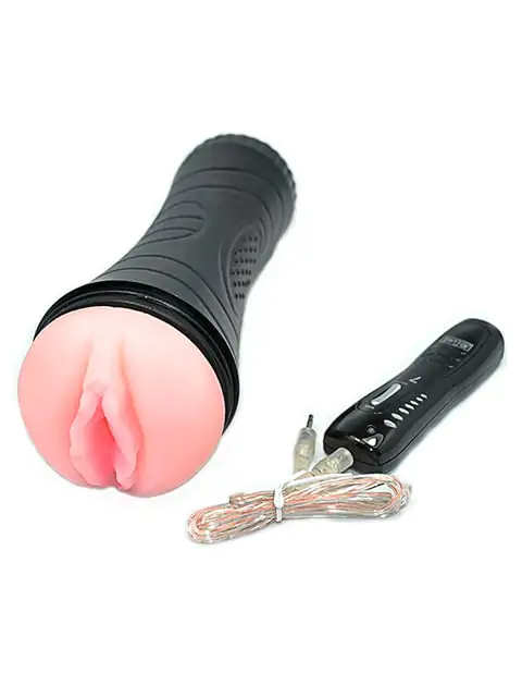 Masturbador linterna vibradora- Vagina
