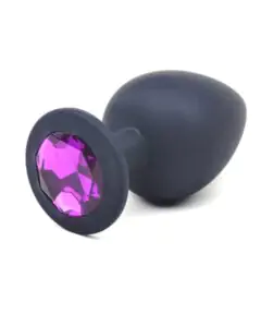 Alternative view of Plug anal tipo joya silicona grande